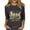 Grey, variant on Ladies Tops And Blouses 2026 T Shirt Casual 3/4 Sleeve Graphic Tees New Years Countdown Tops Womens Clothes