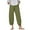 AG, variant on Huesdet Linen Capris for Women Casual Summer Capri Pants Drawstring Elastic Waist Pants Loose Fit Cropped Pants with Pockets(White,3XL)