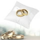thumbnail image 1 of Porta anillos, almohada para anillos con lazo de satén blanco, almohada para anillos, almohada para anillos de alta capacidad, 1 of 10