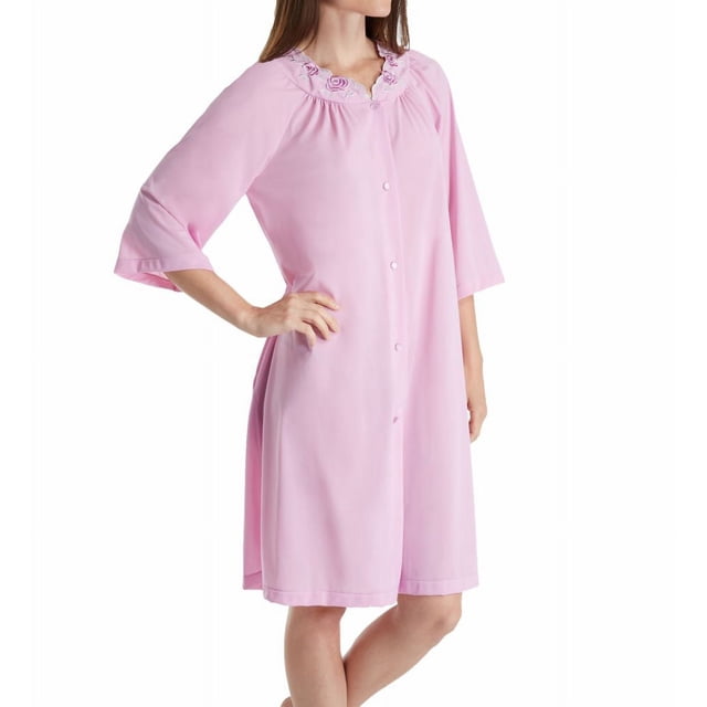 Manteau à Empiècement Brodé pour Femmes Shadowline 77280 Petals (Orchidée L)