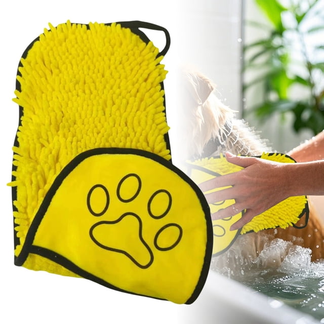 Hearth & Gear Hand Wipe Bath Towel Thick Style Bath Towel Quick Drying Towel For Small Dogs Accessories Trunk Cushion Dog Accessories Store Fuseball Accessories Ground For Dogs Rubber Mats Dog