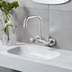 thumbnail image 5 of High Pressure Brass Kitchen Sink Faucet Mixer Degree Swivel Double Hole Cold And Hot Water Basin Faucet Kitchen Tools, 5 of 11