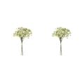 thumbnail image 2 of Naiovety Flores artificiales para bebés, ramo de flores para respirar, ramos de plástico, de cena, guirnalda, boda, hogar, verde Verde 2piezas, 2 of 6