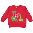 thumbnail image 2 of Inktastic Gigi Boy Grandson Dinosaur Toddler Sweatshirt, 2 of 4