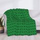 thumbnail image 3 of Balery Green St. Patrick’s day Manta de Franela con Dibujo, Lujo Ultra Suave y Cálido, Antipelusa y Resistente a las Arrugas para Cama, Sofá, Camping -50"x40", 3 of 6