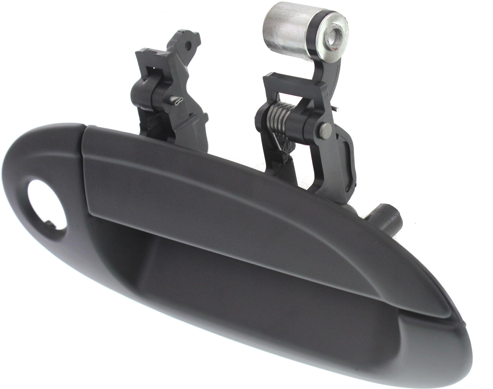 Replacement REPFD462109 Exterior Door Handle Compatible with 1996-2002 Ford Taurus Mercury Sable Front, Right Passenger Smooth Black