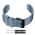 thumbnail image 2 of Quick Release Strap Waterproof Silicone Watch Strap with Tools for Garmin Approach S20 Watch, Rock, 2 of 5