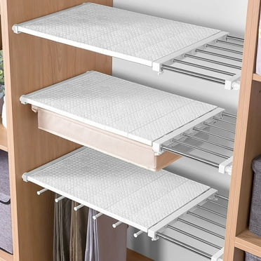MOKKHNB shelf organizer Home Wardrobe Shelf High Carbon Steel 1Set