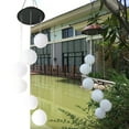 thumbnail image 2 of OUNONA Water Resistant White LED Hanging Lamp with Wind Chime for Patio and Outdoor Illumination, 2 of 7