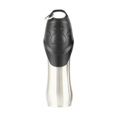 

Ekeka New Arrivals 750ML Stainless Steel Multifunctional Pet Water Bottle Dog Cat Outdoor Hiking