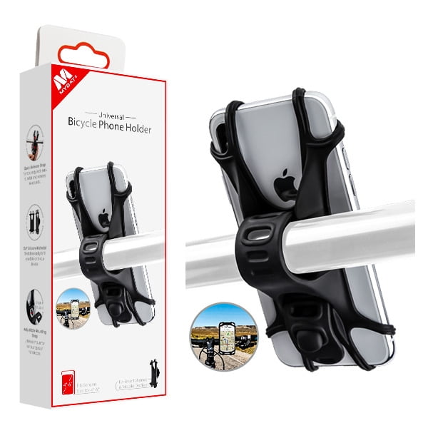 Mybat Universal Silicon Bike Mount Holder - Black