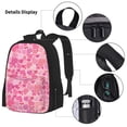 thumbnail image 3 of Disketp Love Mochila Estampada de Gran Capacidad con Lonchera y Estuche, Set de 3 Piezas para Estudiantes, 3 of 7