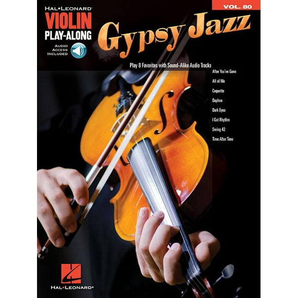 Gypsy Jazz Violin PlayAlong Volume 80