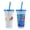 Blue1, variant on Christmas Cold-Color-Changing Cup with Lids and Straws, 24 Oz New Year Christmas Cups, Holiday Gift Party Cups for Kids, Plastic Reusable Cups for Water Iced Coffee Or Tea