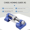 thumbnail image 2 of Chisel Honing Guide Jig Metal Angle Sharpener for Wood Chisel Edge Sharpening Angle Guide Abrasive Tools, 2 of 8