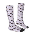 thumbnail image 3 of Balery Dachshund Dog Puppy Printed Novelty Socks Men's Women's Crew Socks Sports Socks Knee High Socks Cotton Socks Quirky and Cool Socks, 3 of 9
