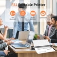 thumbnail image 3 of Portable Wireless Printer Rongta F81 Mobile WiFi Bluetooth, 3 of 8