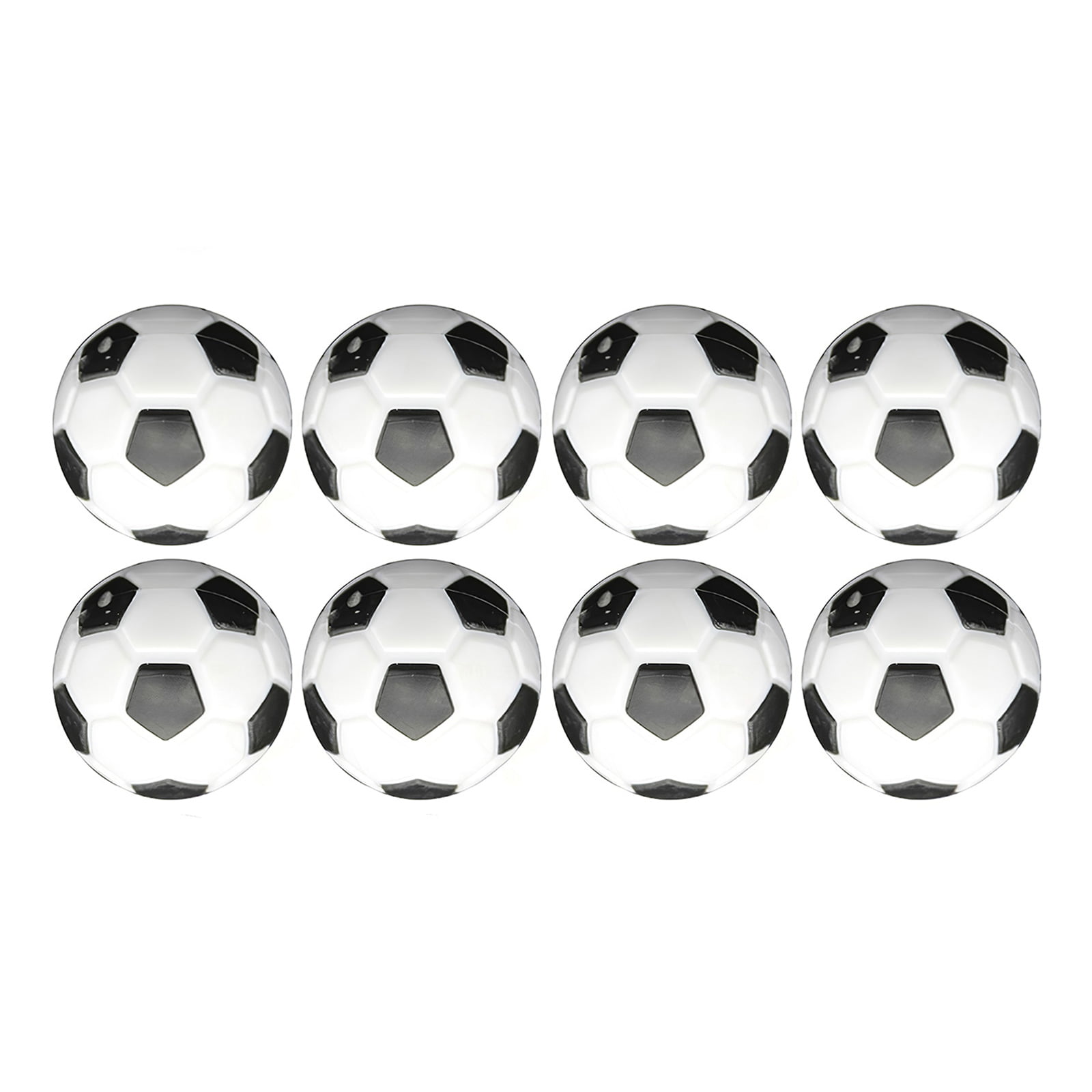 8pcs Table Soccer Footballs Replacement Balls Mini Official Tabletop Soccer Game 