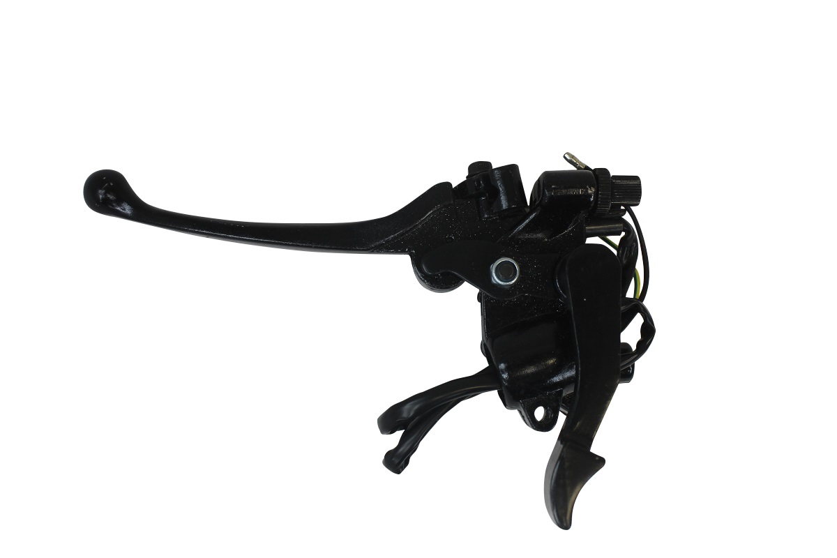 Kit Comando Acceleratore E Freno Per ATV Cinese 125cc-250cc - Manopole E Leva Da 7/8'' (22mm)