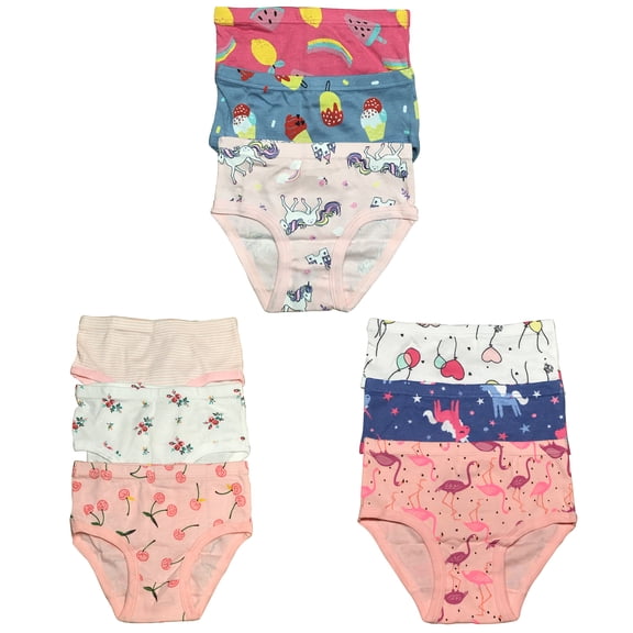 B&Q's Affordable 9-Pack Cotton Briefs in Sizes 2T-7T | Stylish Collection for Your Toddler