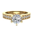 thumbnail image 5 of 1.10 CT TW G VS Natural Diamond Engagement Ring 14K Gold, 5 of 6