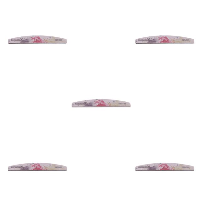 Qarigey Grano Lima de U?as U?a Lima Tablero Manicura Colorido Pulidor Limas Type7 NO7 Qarigey CBP260393
