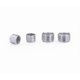 thumbnail image 2 of NewwayOuter M10 Inner M8 5pieces Inner Outer Threaded Hollow Tube Coupler Conveyer Sliver Adapter Screw, 2 of 4
