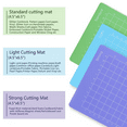 thumbnail image 2 of Cutting Mat 4.5" x 6.5" Compatible with Cricut Joy Variety Pack Adhesive Mat for Crafting, Scrapbooking, and DIY Projects 3-Pack, 2 of 5