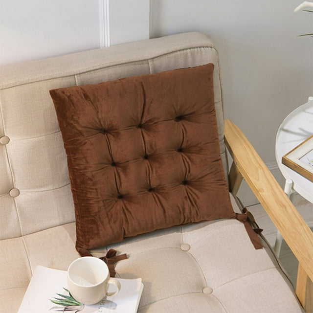 Xihbxyly Cojín de Terciopelo de Cristal, Suave y Ergonómico, Funda de Asiento Moderna y Elegante, Fácil de Limpiar, Ideal para Relajarse En Casa o En La Oficina, Ideal para Estar Sentado Durante Larg