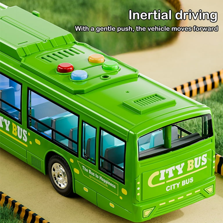 Kids Toys under $5 Fufafayo Bus Toy for Boys and Girls Ages and