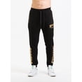 thumbnail image 4 of Crooks & Castles Men's X Death Row Records Gold Metallic Logo Jogger Sweatpants (Large, Black), 4 of 6