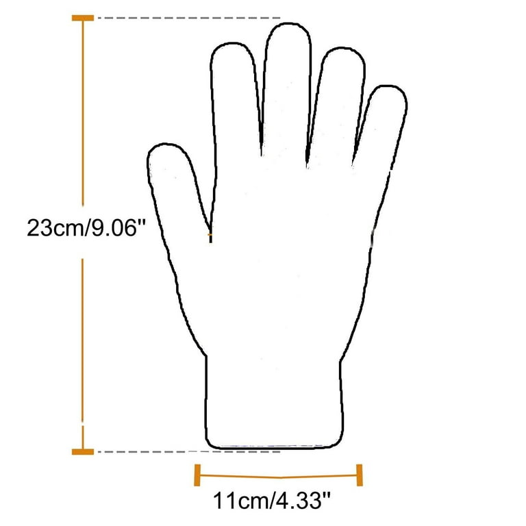 Cotton Gloves, Touchscreen Warm Gloves, Winter Gloves for Women