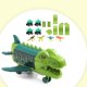 thumbnail image 4 of camión de transporte Hugo Dinosaur Toys Plane Juguetes para edades 3 4 5 6 7 años, 4 of 8