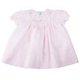thumbnail image 2 of Girl s Embroidered Dress Pink, 2 of 2