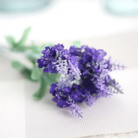 KABOER 2 PCS 2019 New Fashion Lavender Fake Flower Wedding Decoration Artificial Flower Home Art