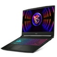 thumbnail image 4 of MSI Katana 15 Gaming Laptop, 15.6" FHD IPS 144Hz, 12th Gen Intel 10-Core i7-12650H Up to 4.7Ghz, GeForce RTX 4070, 32GB DDR5, 1TB PCIe SSD, Wi-Fi 6, 4-Zone RGB Keyboard, Type-C, HDMI, Win 11 Pro, 4 of 9