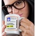 thumbnail image 2 of 3dRose, Funny Tea Prescription. humorous prescribed cup of tea. joke medicine, 15oz Mug, 2 of 7