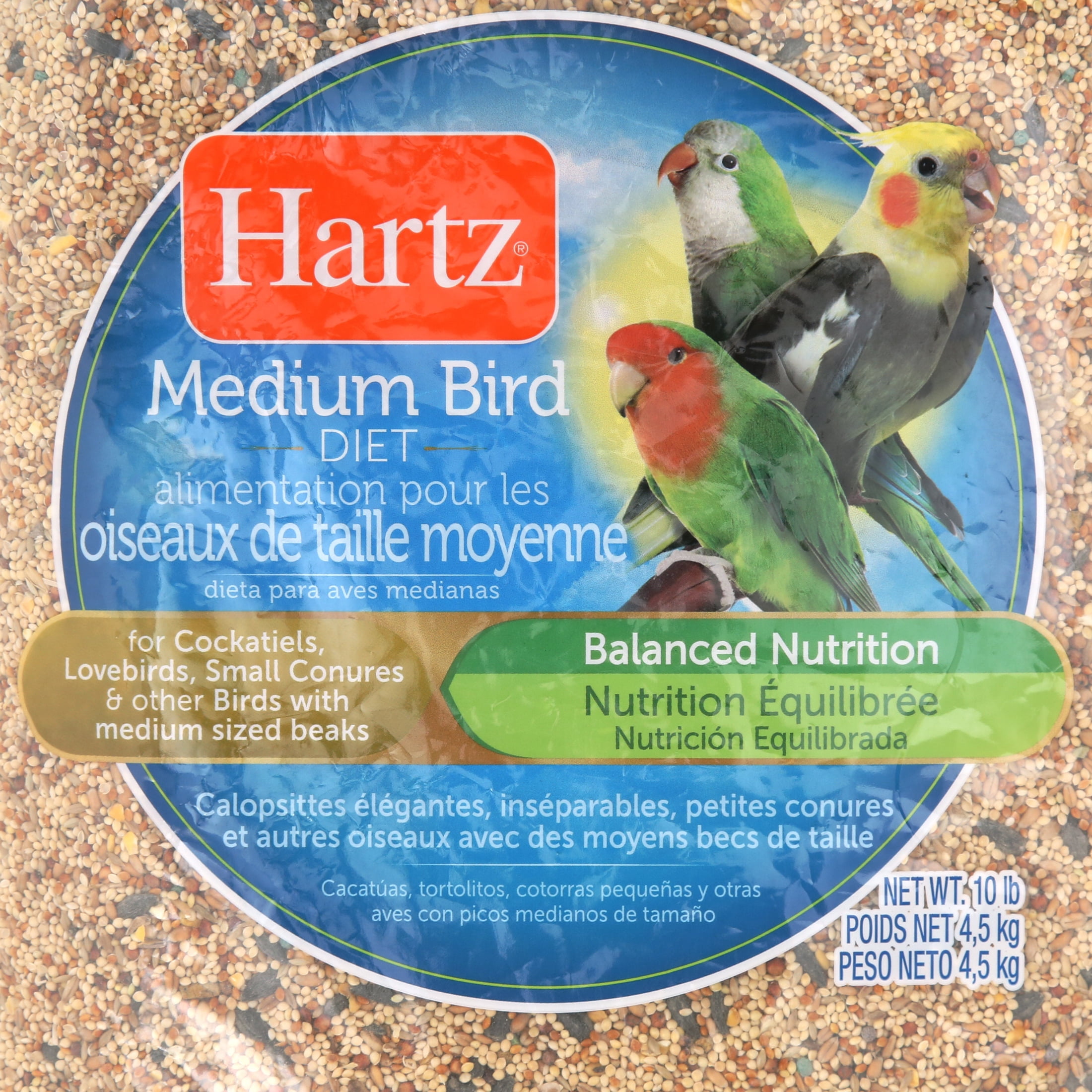 Hartz parrot food discount