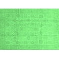 thumbnail image 1 of Ahgly Company Indoor Rectangle Oriental Emerald Green Traditional Area Rugs, 5' x 7', 1 of 4