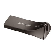 Samsung Bar Plus 256GB - 400MB/S Usb 3.1 Flash Drive Titan Gray (Muf-256BE4/AM), 1 Pack
