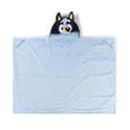 thumbnail image 2 of Bluey Kids Hooded Silk Touch Throw Blanket, Polyester Faux Fur, Blue, BBC Studios, 54" x 40", 2 of 10