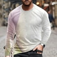 thumbnail image 1 of cllios Chandails à Manches Longues pour Hommes T-Shirt Graphique 3D Grande Taille Décontracté Col Rond Hauts Nouveauté Tendance T-Shirts, 1 of 5