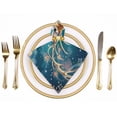 thumbnail image 2 of WYYP Deer Flowers Sky Cloth Napkin Reusable Dinner Napkin for Dining Table Kitchen Daily Party Housewarming Farmhouse Decor 4 PCS, 2 of 7