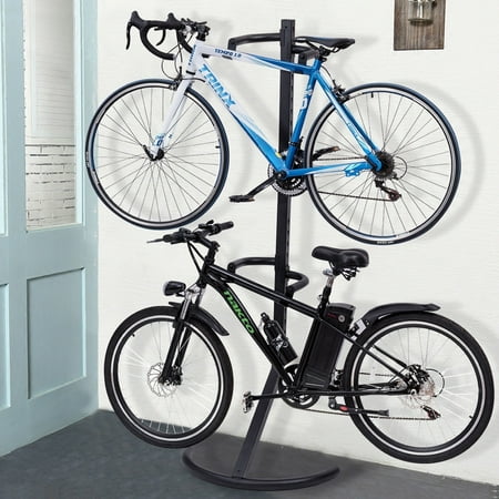Freestanding Gravity Bike Stand Rack for Two