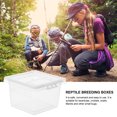 thumbnail image 4 of 20Pcs Reptile Breeding Box Multi-use Turtle Cage Reptile Breed Box Reptile Breeding Case, 4 of 7