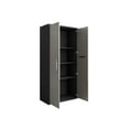 thumbnail image 5 of Manhattan Comfort Eiffel 3-Piece Engineered Wood Storage Cabinets in Gray, 5 of 10