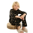 thumbnail image 4 of Mudkingdom-Conjunto de pijamas para niños y niñas, ropa de dormir de manga larga de lana para Halloween, Navidad, 4 of 4