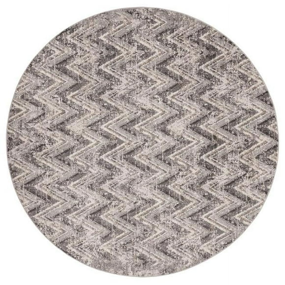United Weavers of America 4540 20076 88R Austin Gemology Onyx Round Rug, 7 ft. 10 in.