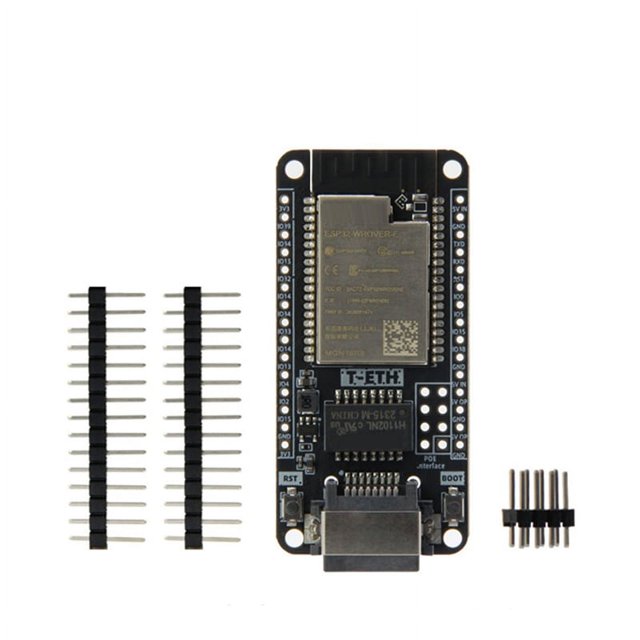 T-ETH-Lite Development Board -WOVER-E Ethernet Module Support TF Expandable Power POE Shield H673