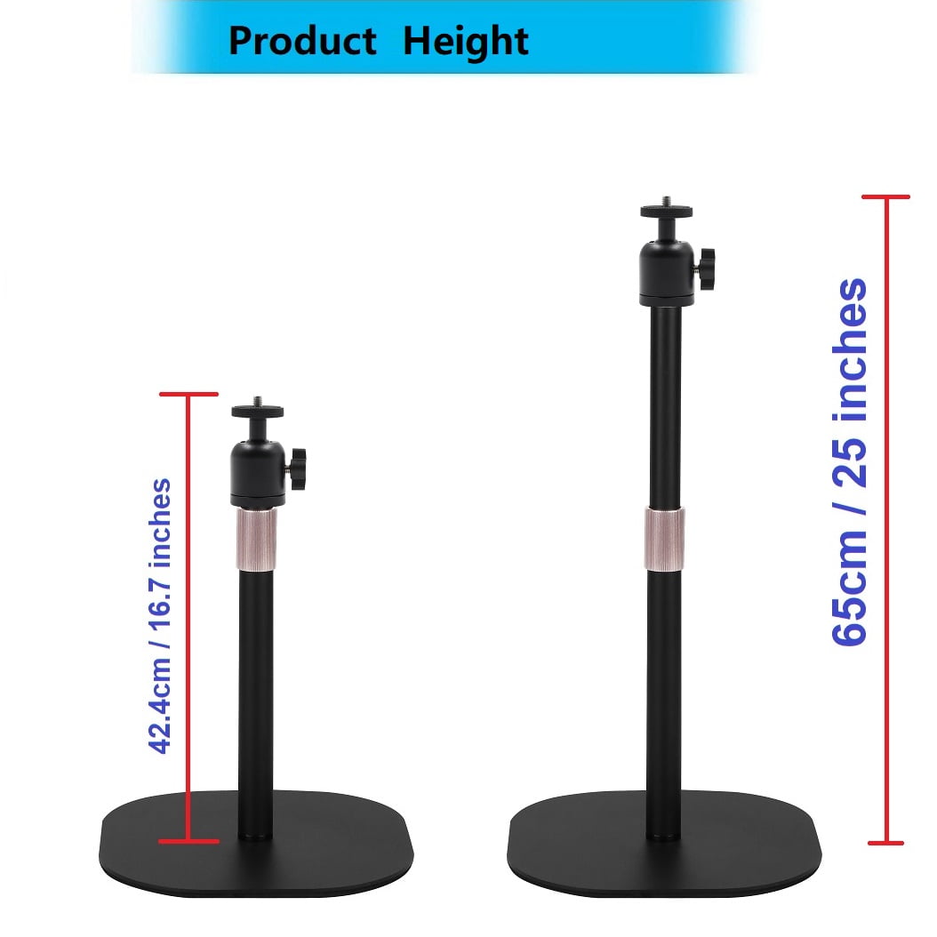 Desktop Portable Recorder Tripod Stand Holder for Zoom Recorder H1essential,H4n,H4essential,H6essential,H1n,Q2n,H2n,H5,R4,H8,H6